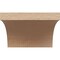 Ekena Millwork 6in. W x 4in. H x 28in. L Huntington Woodgrain TimberThane Rafter Tail, Primed Tan RFTUR06X04X28HUNRCPR - alternate 5